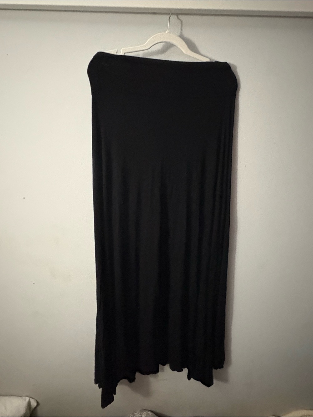 Design History Black Maxi Skirt with Flowy Hem